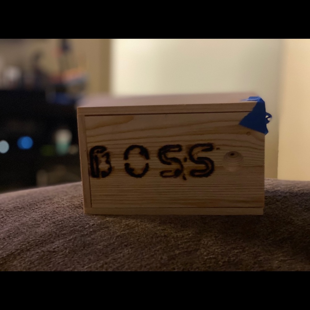 Boss Cigar Box